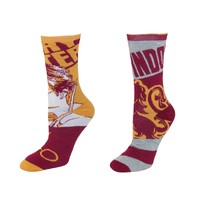 Bioworld Harry Potter Gryffindor Reversible Crew Socks on sale Bioworld Harry Potter Gryffindor Reversible Crew Socks on sale