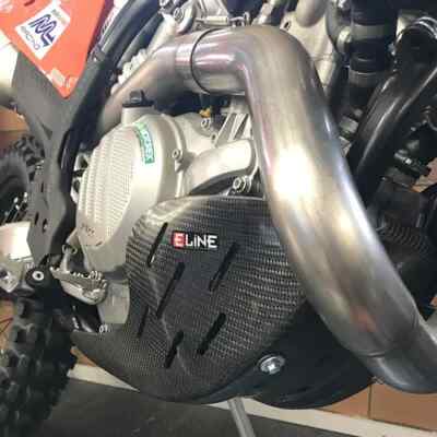 E-Line Carbon Fiber Chassis Belly Skid Plate Husqvarna TE250 23