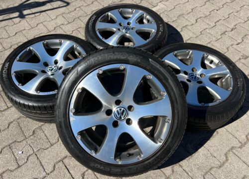 ORIGINAL 17" ALU SOMMERRÄDER "FUNPLAY" VW CROSS TOURAN 1T 1T0601025E 1T0601025J