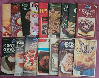 Lot of Vintage Recipe Booklets - Chex - Pillsbury 