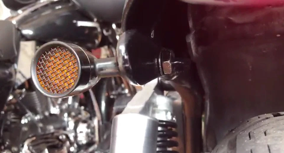 US Motorcycle 17LED Bullet Turn Signals For Harley Davidson Fatboy Dyna Softail - Image 4 of 4