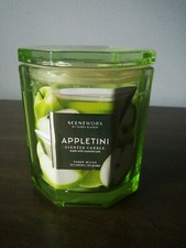Appletini 3 wicks New Scentworx Harry Slatkin Candle Jar 14.5 oz Made in USA