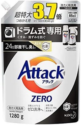 [Large capacity] attack ZERO Laundry detergent Liquid drum type dedicated refil