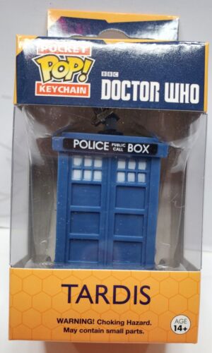 Pocket Pop Keychain - Doctor Who - The TARDIS - Picture 1 of 5
