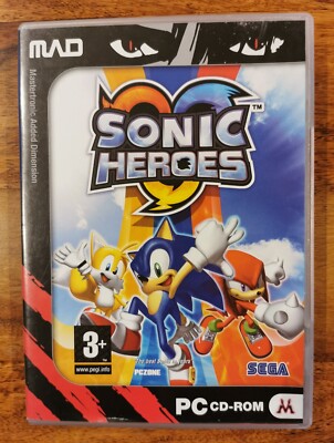 Sonic Heroes - PC CD-ROM Spiel - nur Sega Classic Disc 1 ungetestet