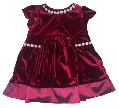 rare editions velvet holiday dress The Margot Dress in Grafton Green Velvet Grafton Green Velvet / S main image 0