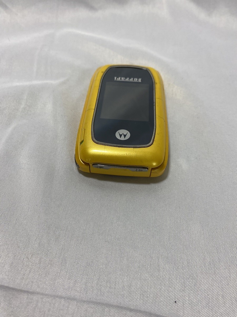 Motorola i897 Ferrari Yellow special Edition Phone | eBay