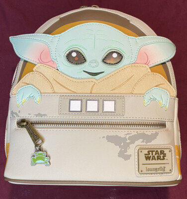 Loungefly Star Wars Baby Yoda Backpack NEW 671803316676|