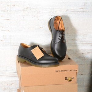 dr martens 1461 pw black smooth