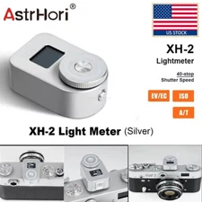 US Astrhori XH-2 Camera Light Meter OLED Screen Cold Shoe 0.66" Real-Time Meter