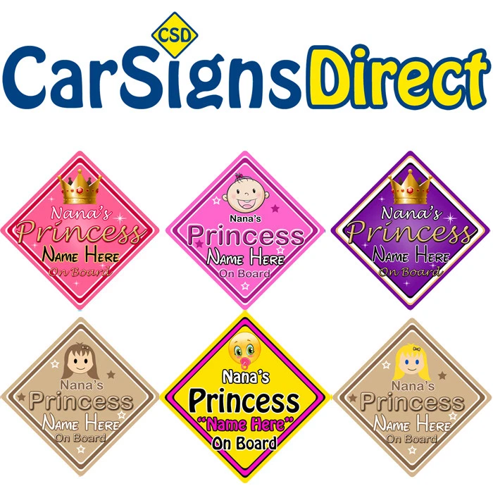 Bride To Be On Board Personalised Car Sign Wedding Gift - View #7