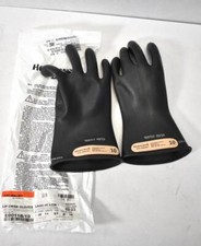 Honeywell Salisbury Class 00 Size XL 11" Rubber Linemans Gloves Black E0011B/10