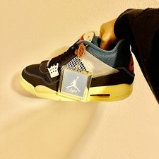 Size 7 - Jordan 4 Retro x Union LA Mid Off Noir