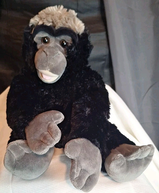 Build A Bear Western LowLand Gorilla Monkey Ape 17”Plush EUC Rare Stuffed Animal