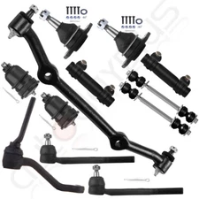 For Chevrolet S10 Pickup RWD Suspension Tie Rod Ends Adjusting Sleeve Kit 14Pcs