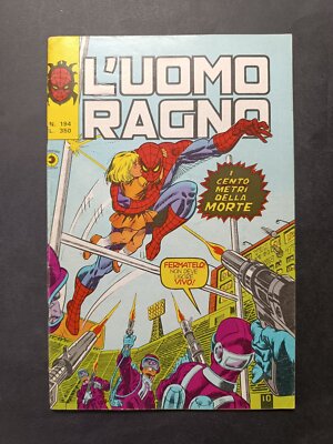 comic L'HOMME RAGNO Editoriale Corno number 194