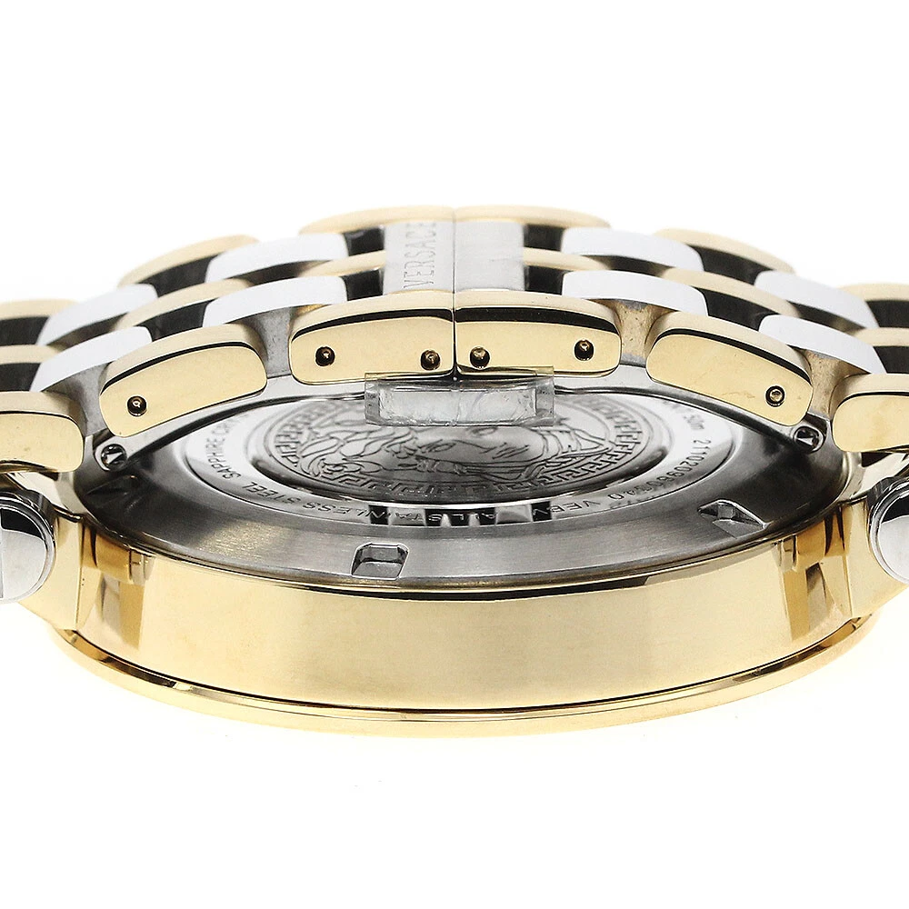 Orologio Uomo VERSACE V race VEBV00519 Dual Time Quadrante Nero Quarzo_885350