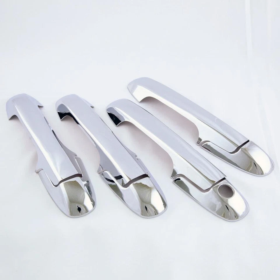 Capas de alça cromadas para sedã Honda Accord 4 portas 2003 2004 2005 2006 2007 - Imagem 2 de 4