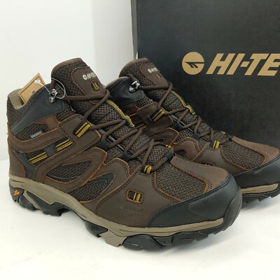 Hi-Tec Ravus Vent Mid Hiker Sneaker Mens Size Waterproof Brown