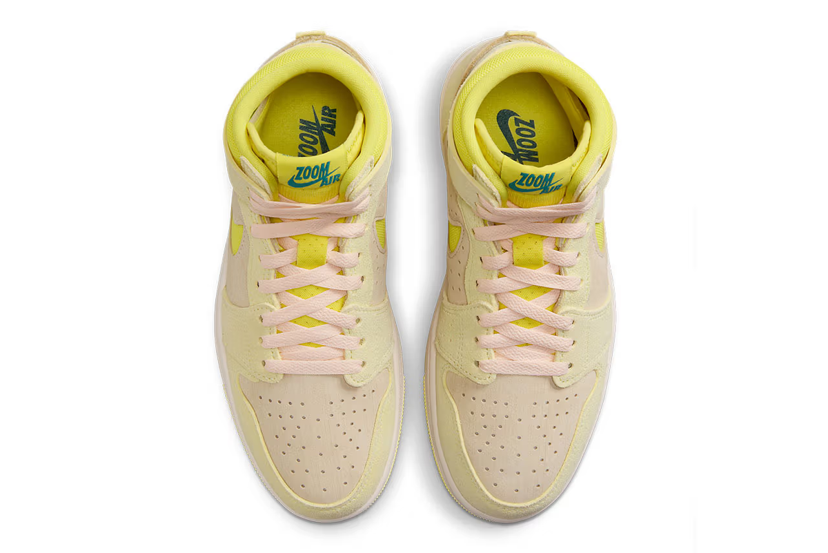 Size 12 - Air Jordan 1 Zoom Comfort 2 High Citron Tint W for sale