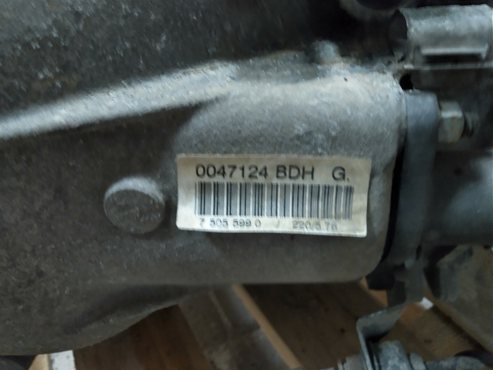 BMW E46 316ti Compact Schaltgetriebe 5 Gang 7505599 Getriebe 