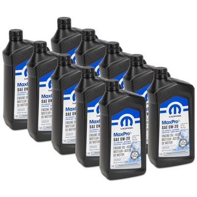 10x 946ml MOPAR 0W20 Motoröl CHRYSLER DODGE JEEP RAM FIAT ALFA ROMEO K68218950AB