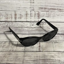VTG. Persol 864 Black Oval Sunglasses - Size 54-20-137 FRAMES ONLY 