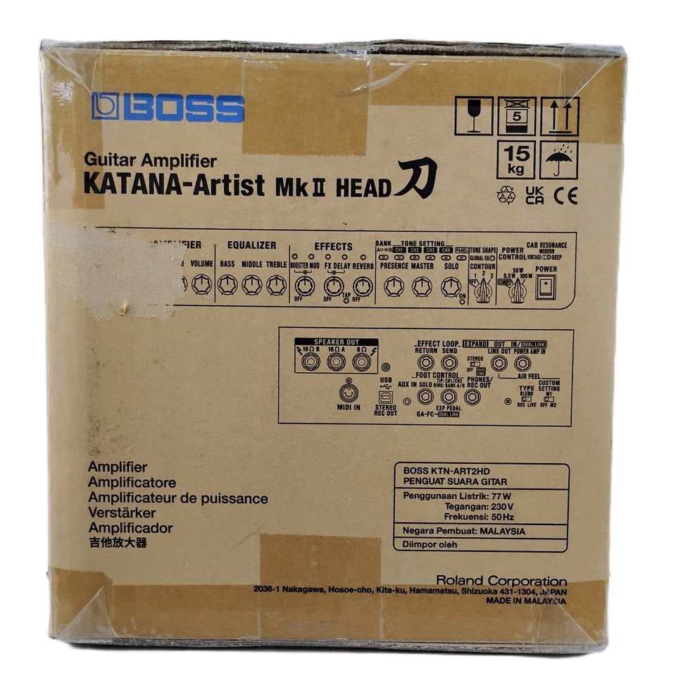 KATANA-Artist MkII 100W Modeled Guitar Amplifier Head - Image 4 of 4