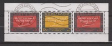 Nederland Netherlands 858 sheet CANCEL s GRAVENHAGE VLUCHTELINGEN 1966