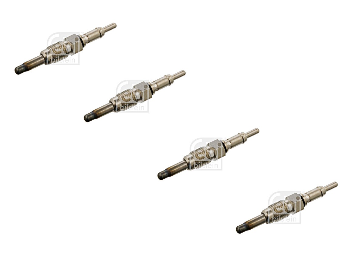 FEBI x4 pcs Glow Plug For VW SEAT SKODA AUDI Bora Caddy II Flight Mk4 N10302102