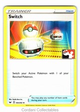 Switch 183/202 Holo Sword & Shield Pokemon Prize Pack Series Near Mint