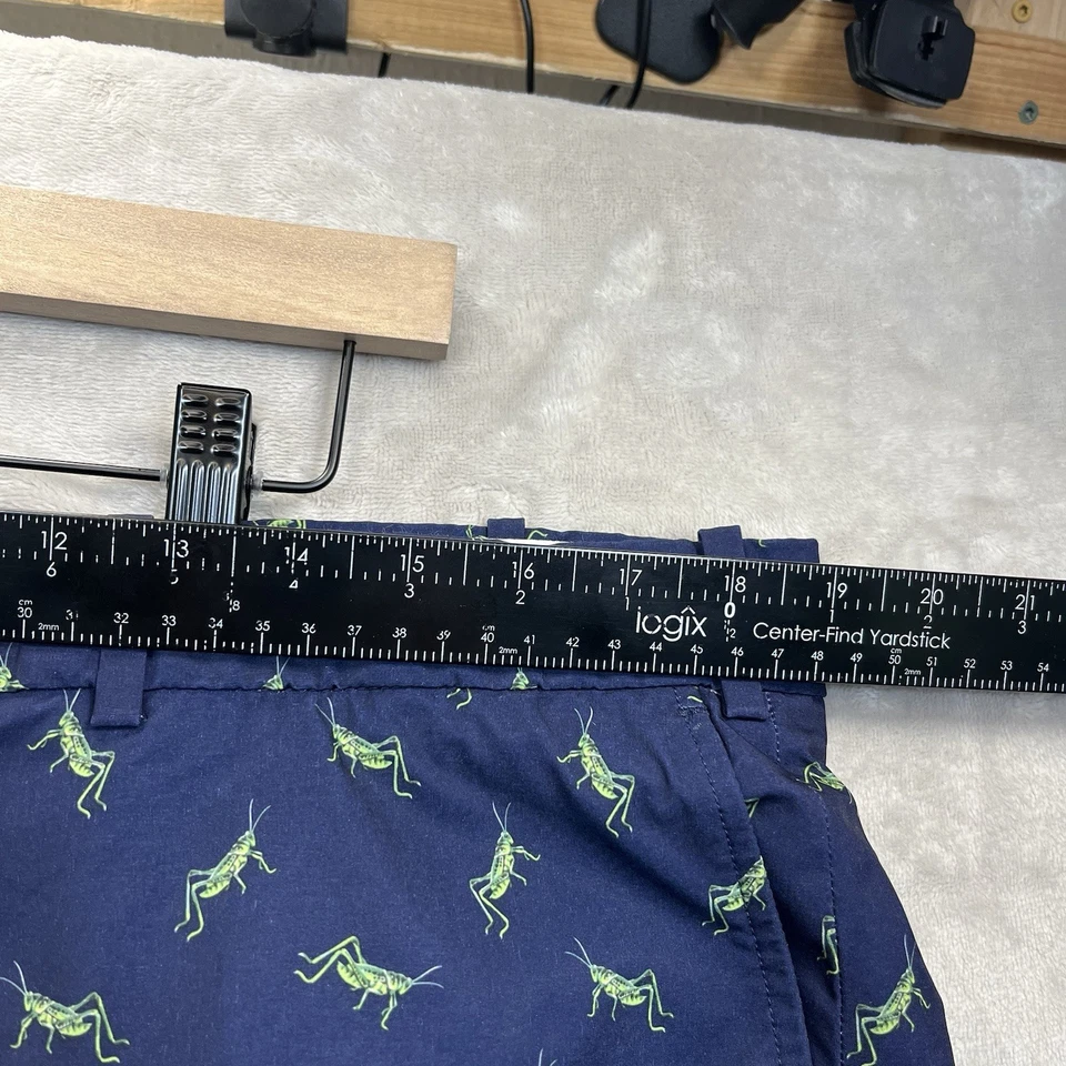 Shorts RLX Ralph Lauren 38 Stretch Performance golfe gafanhoto costura interna 10" - Imagem 4 de 4