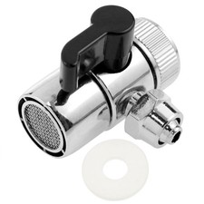 Faucet diversion valve 3/8-inch universal accessory for water purifiers bathr...
