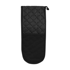 Black Double Oven Glove Double Ended Oven Mitt Kitchen Gloves Pot Holder Hot Pot