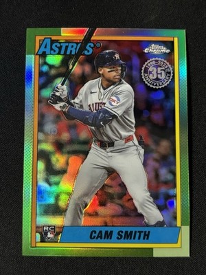 2025 Topps Chrome Update Cam Smith RC 1990 35th Anniversary #90CU