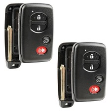 2 Key Fob Remote Hatch Shell Case Replacement For Toyota Hyq14aab