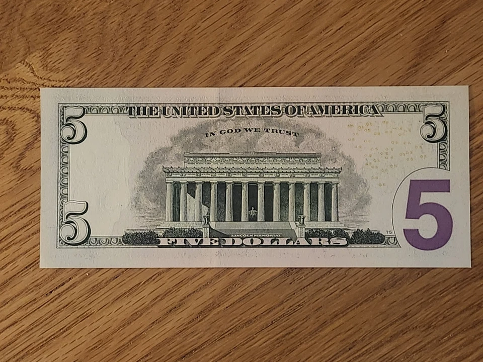 2006 $ "STAR NOTE" GEM/UNC CHICAGO IG16230238* 2 OF 3 CONS RUN # 6 640K - Image 2 of 4