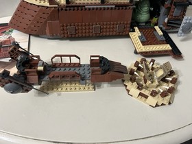 LEGO Star Wars Jabba's Sail Barge 6210 Manual Some Minifigures