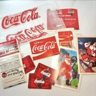 Vtg 1998 Coca-Cola Ephemera 10pm Postcards Tags Gift Cards Crafts Junk Journals