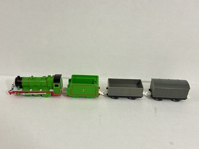 Tomy Thomas Plarail Henry with Troublesome Boxcar and Truck
