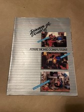 Vintage 1982 Discover the World of Atari Home Computers Magazine Catalogue