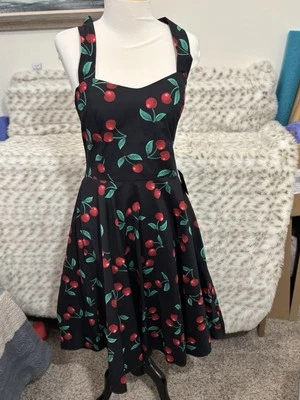 Pinup Dress Cherry for sale | eBay