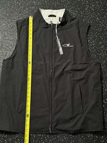 Ozarks National Golf Vest Big Cedar Brand Viper Vest NWT Black XL 5% Cashmere - Picture 6 of 7