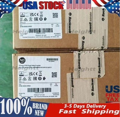 New Sealed 2198-D020-ERS3 Ser B Allen-Bradley Kinetix 5700 Inverter Module 1PC
