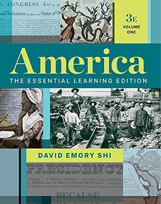 America: The Essential Learning Edition by David E. Shi 9780393542790 NEW