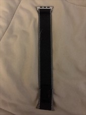 Generic Watch Band For 49mm Apple Ultra 1 2 3 Natural Titanium. Trail Loop Black