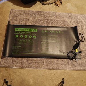 Mars Hydro 48"x20.75" Seedling Heat Mat for Plants Digital Temperature Control