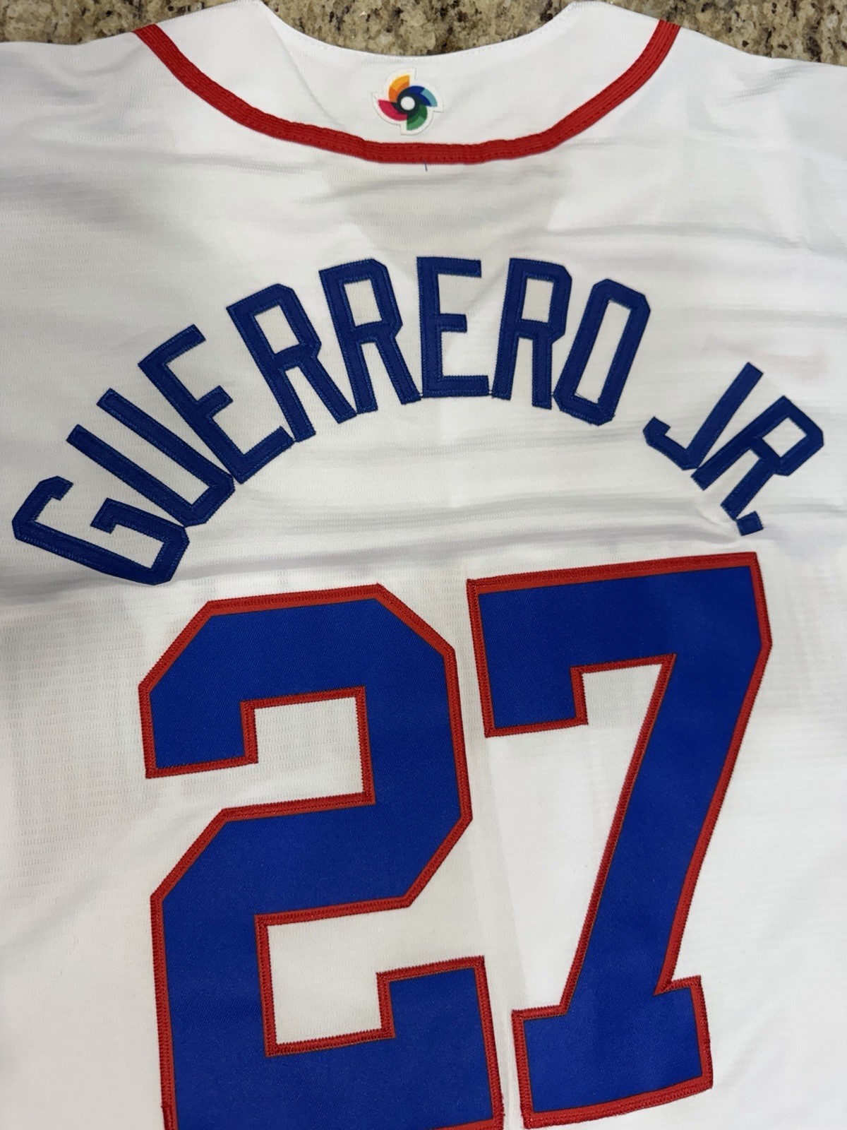 Vladimir Guerrero Jr Jersey World Baseball Claissic White NEW