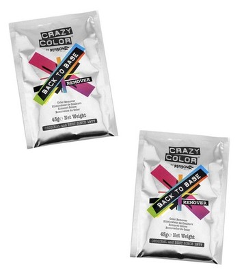 Crazy Color Back To Base Hair Color Remover 45g (Pack of 2)