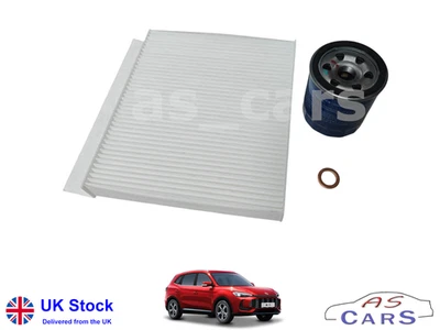 MG ZS MK2 Hybrid+ Kit Service Filtre à Huile Filtre à Pollen 2024-2026 OEM - Photo 1/4